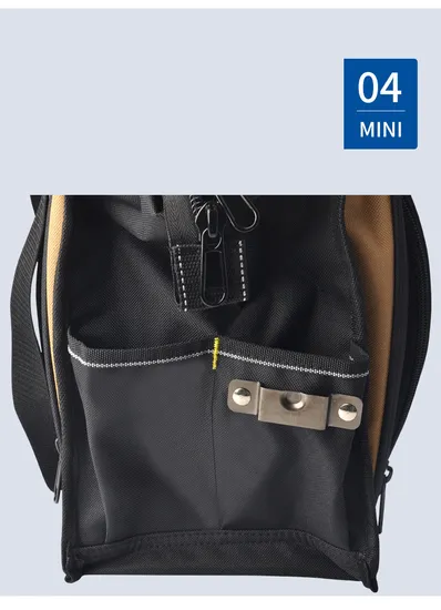 Multi-Functional Storage Thickened Wear-Resistant Large-Capacity Portable Installation Hardware Repair Bag