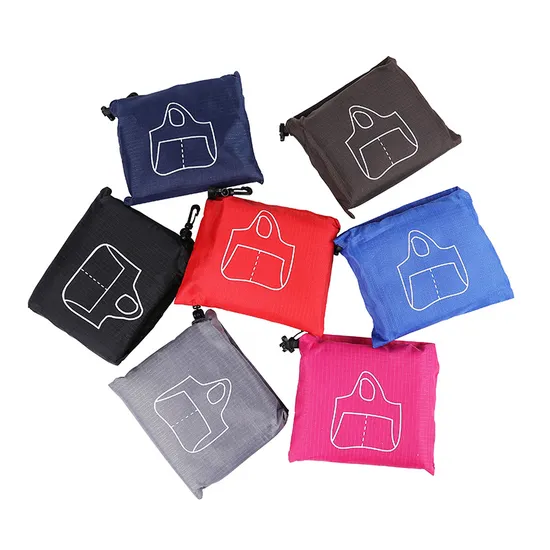 Environmentally Friendly Portable Foldable Shopping Bags Store Supermarket Oxford Cloth Tote Bags