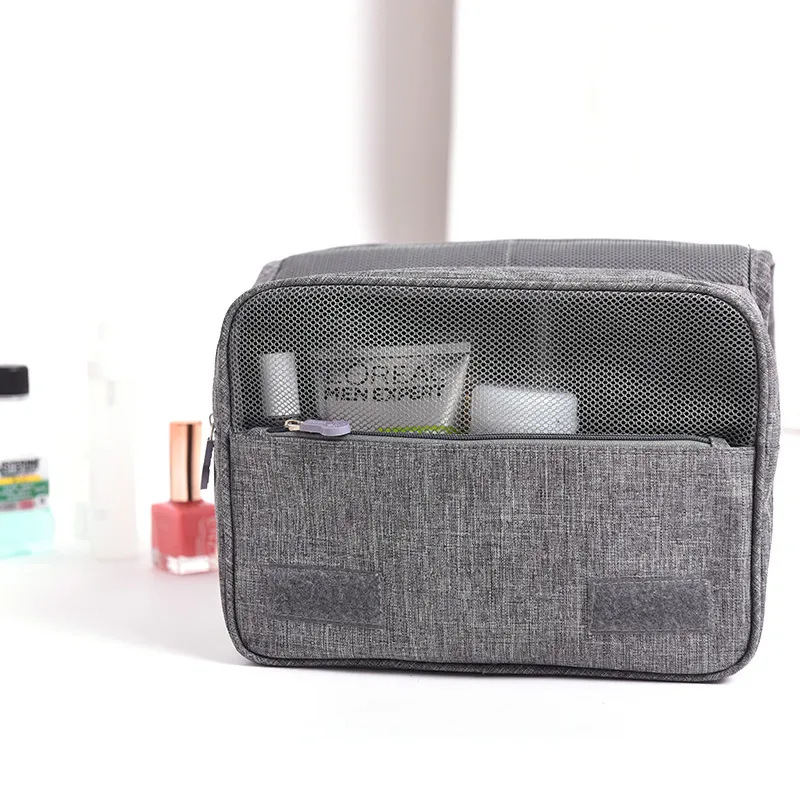 Portable Makeup Bag Cation Dry and Wet Separation Storage Bag Travel Bag Hand Hook Wash Bag