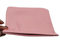 Leather-Embossed Logo Pink for Easy Carrying of Makeup Pouch
