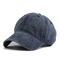 Solid Color Light Plate Duckbill Caps Worn-out Washed Cotton Sun Caps China