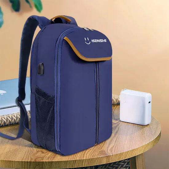 Independent Shoe Layer Backpack New High-Capacity USB Port Charging Travel Computer Bag Laptop Bag Computer Bag