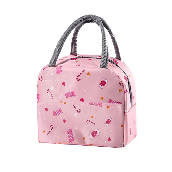 Large Capacity Small Fresh Printing Ice Pack Printing Portable Portable Thermal Insulation Bag