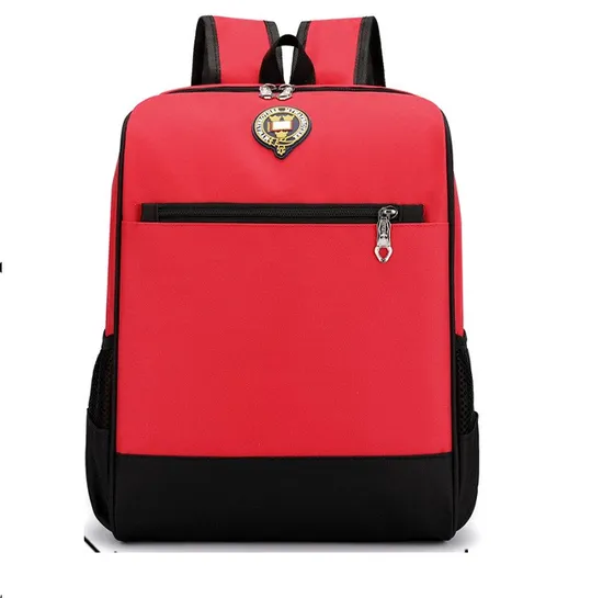 Logo Printed British Style Casual Versatile Backpack