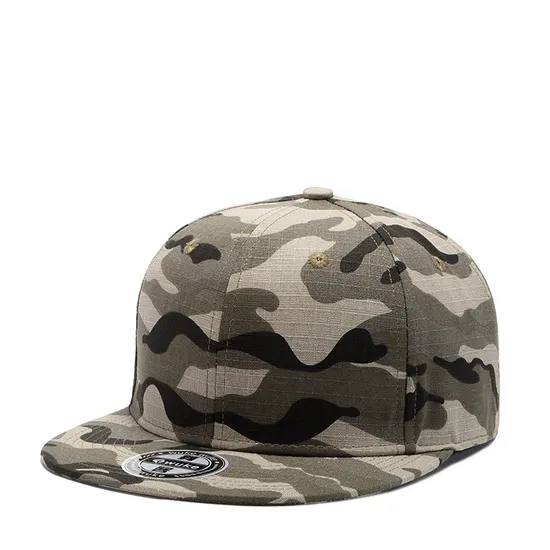 New Spring and Summer Camouflage European and American Trend Fashion Hip-Hop Hats