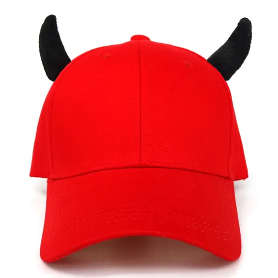 Horn Demon Ear Protector Spring and Autumn Korean Fashion Baseball Cap