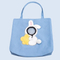 Fun Canvas Cross-Body Hand-Held Outcropped Pet Shoulder Bag
