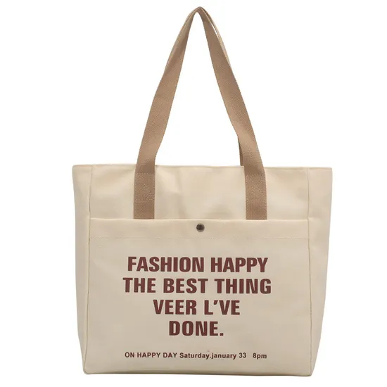 New Handheld Versatile Large Capacity Canvas Bag