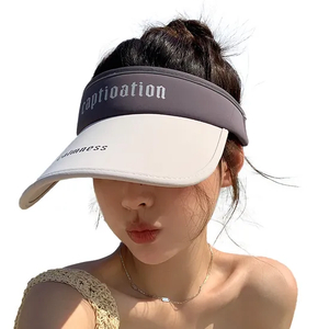 Sunscreen Large Eaved Outdoor Open Top Baseball Cap
