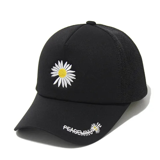 Daisy Sunscreen Mesh Baseball Hat