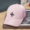 Embroidered Pattern Sun Shading Solid Color Baseball Cap