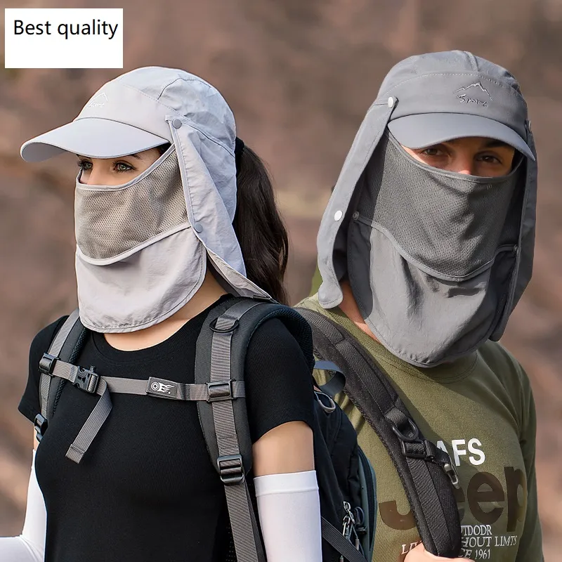 Outdoor Men&prime;s Sunscreen Summer Quick Drying Hat
