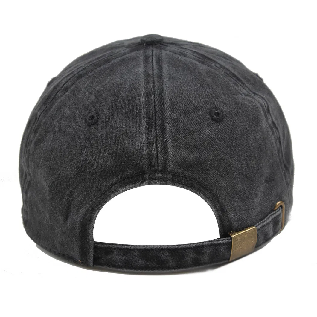 Solid Color Light Plate Duckbill Caps Worn-out Washed Cotton Sun Caps China