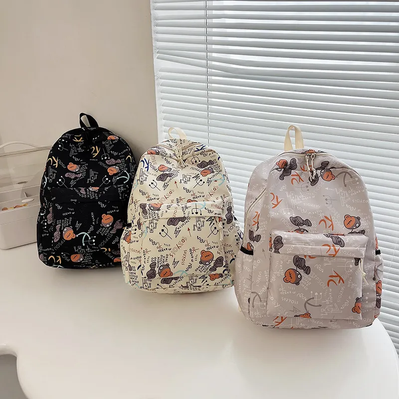 New Fashion Large Capacity Graffiti Travel Backpack