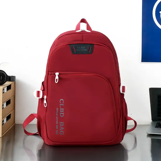 New Solid Color Simple and Versatile High Appearance Fashion Backpack