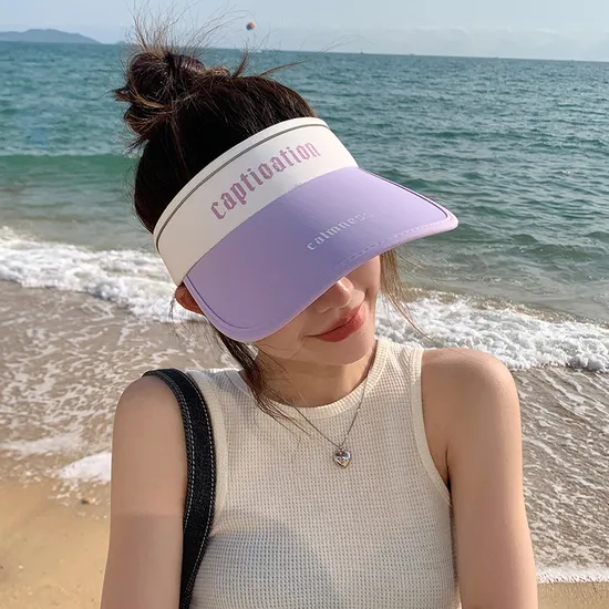 Sunscreen Large Eaved Outdoor Open Top Baseball Cap