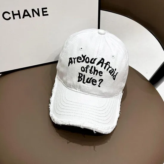 European and American Embroidered Soft Top Pure Cotton Baseball Cap