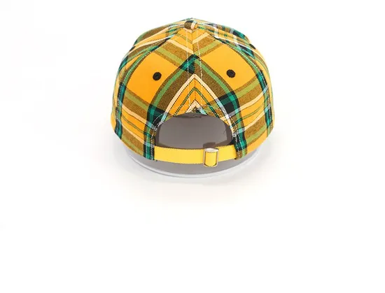 Colorful Embroidered Logo Baseball Cap