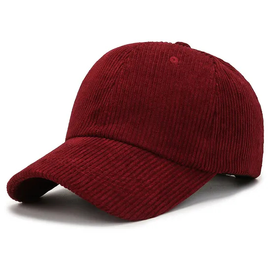 Corduroy Versatile Sun Shading Baseball Cap