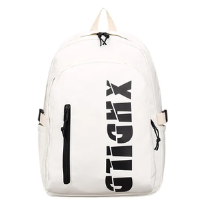Large Capacity Minimalist Letter Printed Casual Backpack
