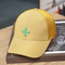 Embroidered Pattern Sun Shading Solid Color Baseball Cap
