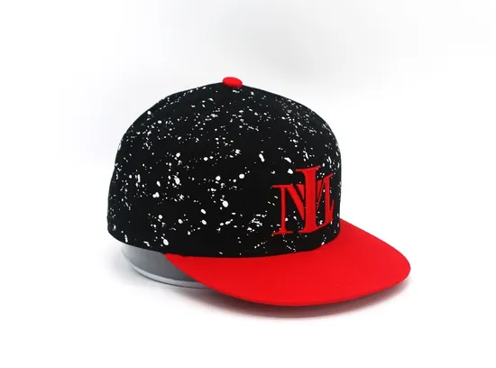 Embroidered Custom Flat Brim Baseball Cap