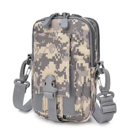Outdoor Crossbody Bag Mountaineering Sports Waist Bag Multi Functional Waterproof Phone Key Small Bag