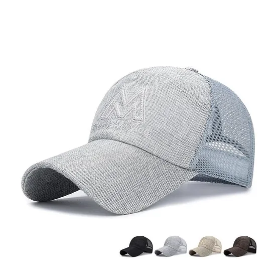 Fashion United States of America Baseball Cap Men′s Outdoor Leisure Sports UV Hat Embroidered and Refreshing Sun Hat
