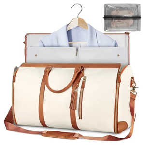 Large Travel Portable Foldable Women′s Clothing Luggage Bag Outdoor Fitness Bag Multi-Functional Storage Bag