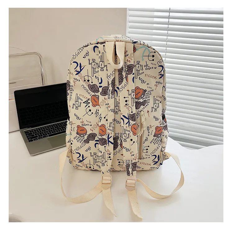New Fashion Large Capacity Graffiti Travel Backpack