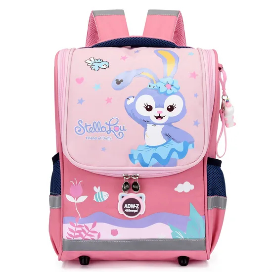 New Lightweight Spine Protection Dinosaur Children′s Backpack