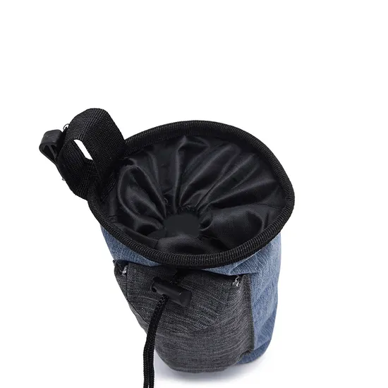 Printed Logo Portable Outdoor Pet Dog Food Waist Bag