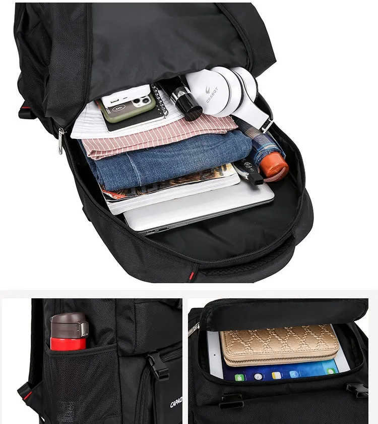 Expandable and High-Capacity Outdoor Hiking Backpack