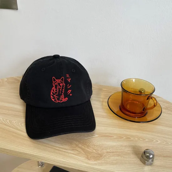 Embroidered Soft Top Versatile Baseball Cap