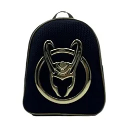 Minimalist Metal Printed Casual Backpack