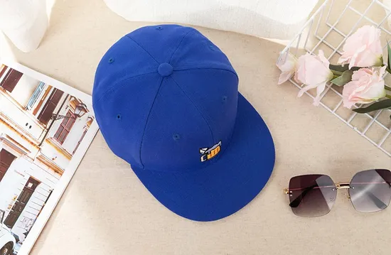Pure Cotton Twill Embroidered Logo Sunshade Baseball Cap
