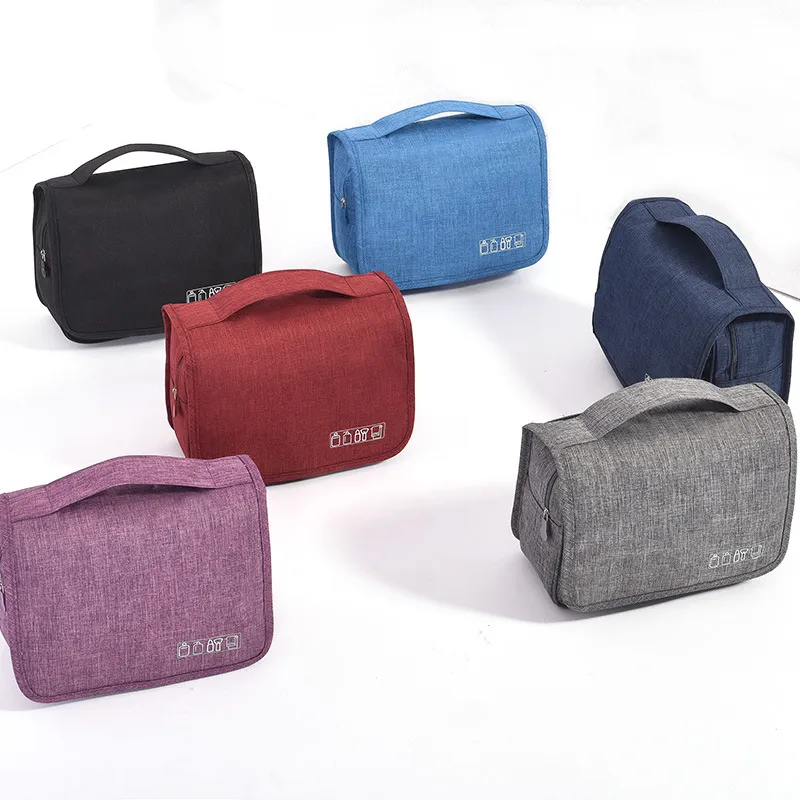 Portable Makeup Bag Cation Dry and Wet Separation Storage Bag Travel Bag Hand Hook Wash Bag