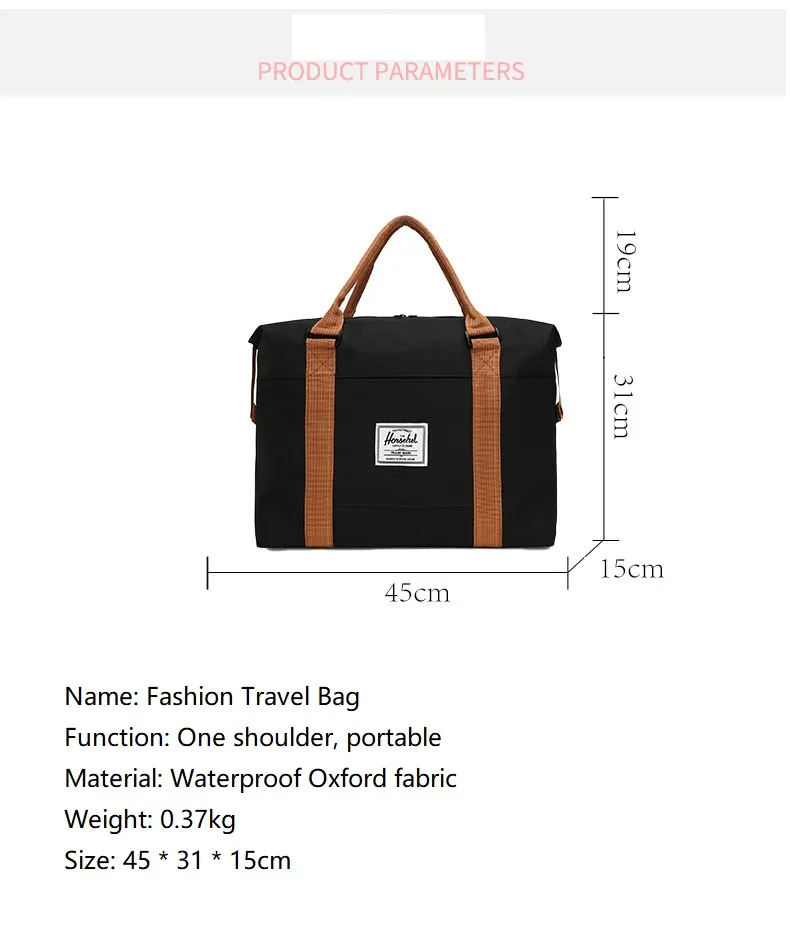 Customized Travel Large Capacity Lightweight Tote Luggage Handbag Bag Pregnant Women&prime;s Bag Yoga Women&prime;s Bag
