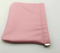 Leather-Embossed Logo Pink for Easy Carrying of Makeup Pouch