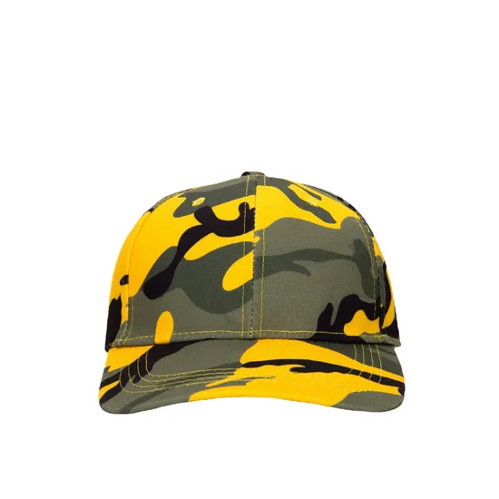 Cross-Border Camouflage Spring and Autumn Fashion European and American Athleisure Baseball Caps