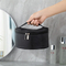 New Hand-Held Three-Dimensional Black Cylindrical High-Capacity Wash Crown Headband Headgear Shockproof Storage Bag