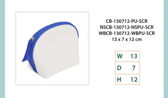 PU Colorful Fashion Digital Storage Bag Cosmetic Bag