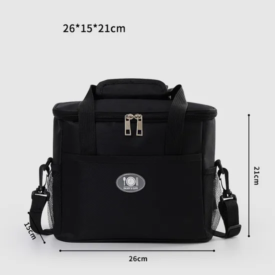 Insulated Bento Bag for Primary School Students Hand-Held Waterproof Thickened Aluminum Foil Lunch Bag