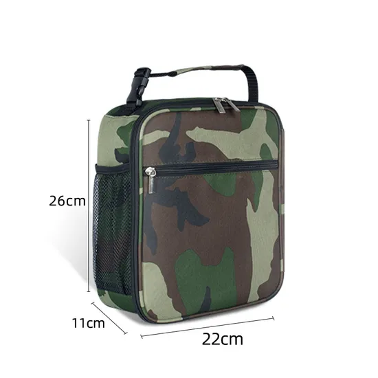 Large Capacity Fresh Oxford Cloth Portable Outdoor Picnic Lunch Box Ice Pack Insulated Bag