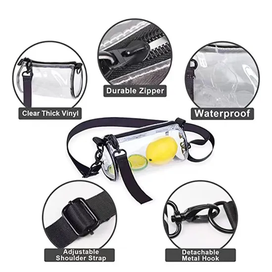 Waterproof Round Bucket Single Shoulder Crossbody Bag