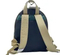 Minimalist Metal Printed Casual Backpack