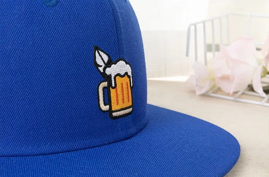 Pure Cotton Twill Embroidered Logo Sunshade Baseball Cap