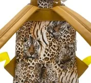 Double Layer Leopard Print Casual Backpack