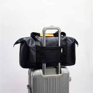 Folding Travel Luggage Adjustable Trolley Case Large Capacity Waterproof Storage Yoga Fitness Bag