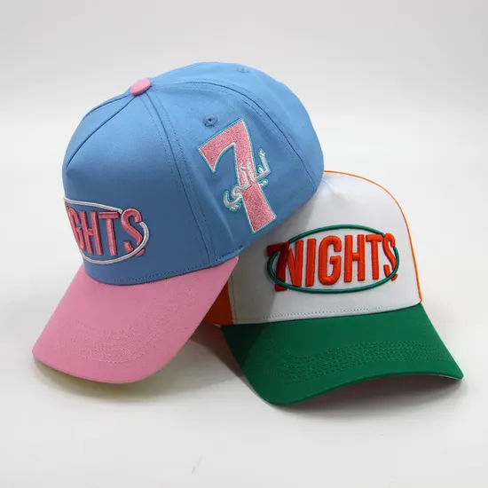 Hat Factory Customizes 3D Embroidery Cap for Five Panel World Series Dodgers Yankees Red Navy Black Sports Baseball Cap